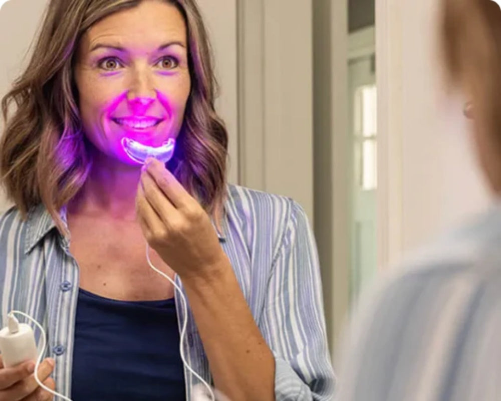 Des dents plus blanches : la nouvelle promesse de la luminothérapie rouge