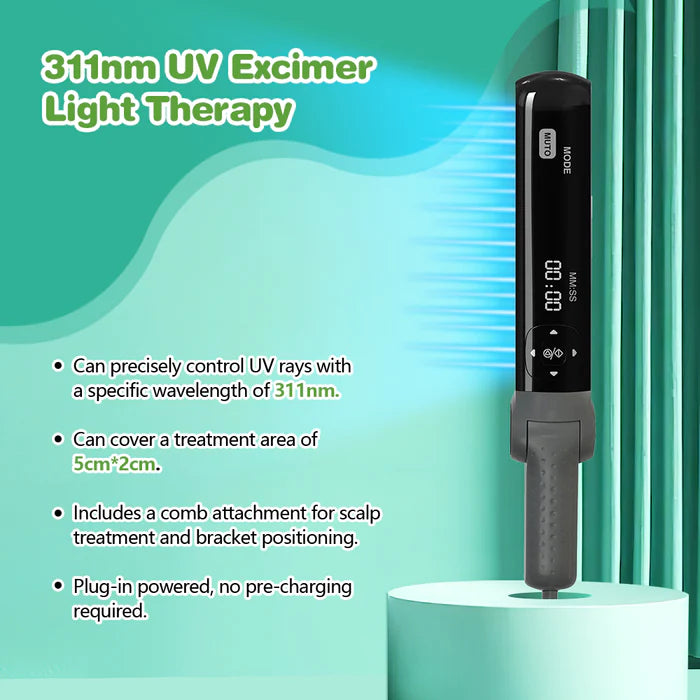 KTS 311nm UVB light therapy treatment for psoriasis vitiligo