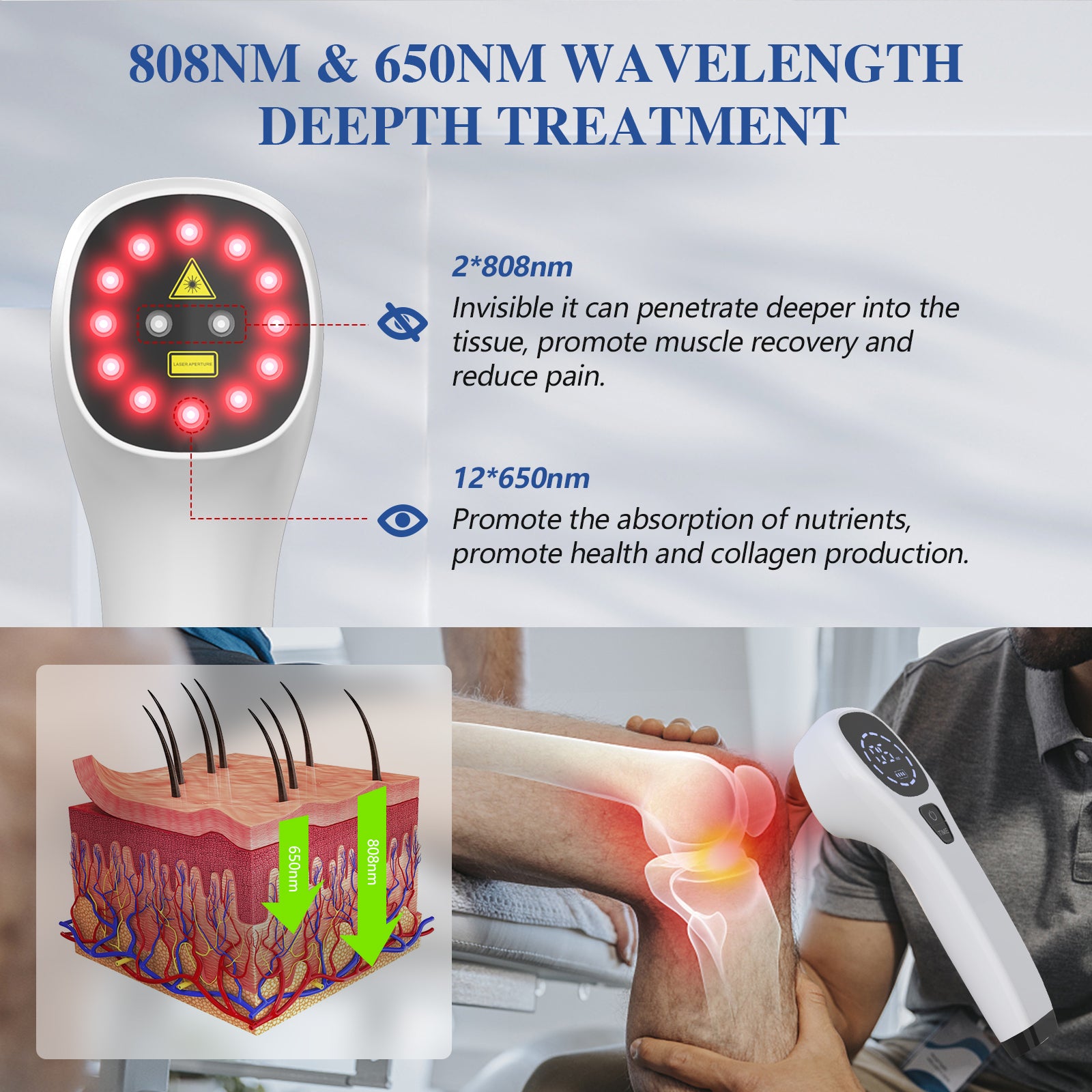 Appareil portatif de traitement de la douleur au laser KTS®(1.0)