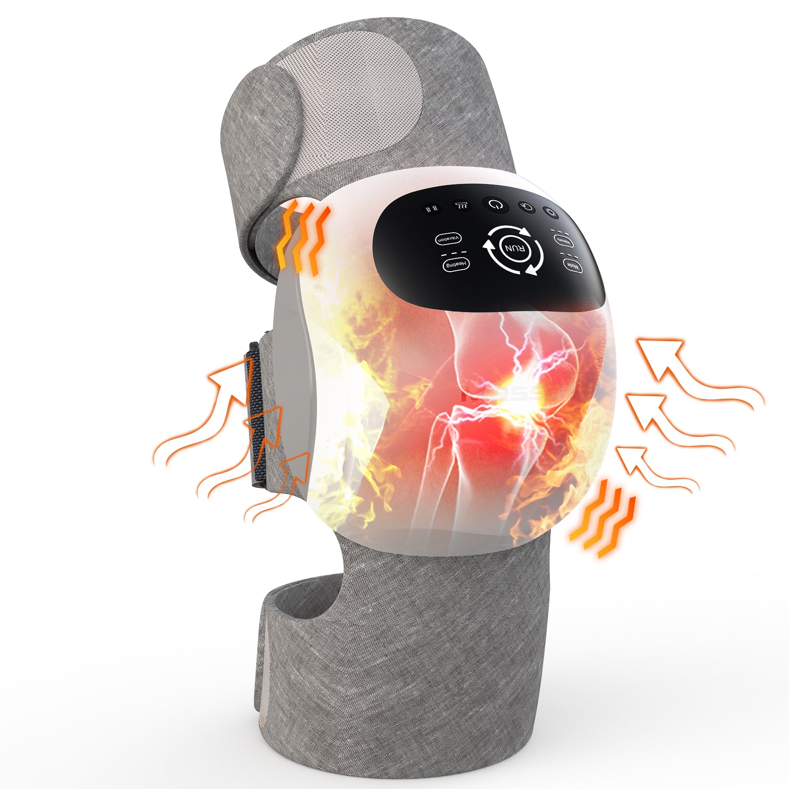 KTS Appareil de massage par vibration du genou mesuré par sac à air comprimé