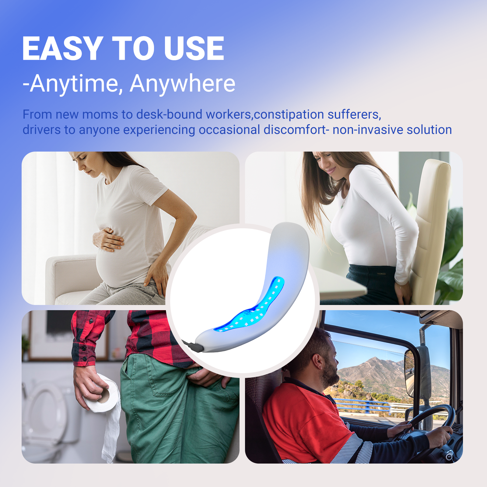 Appareil laser portable pour le traitement des hémorroïdes