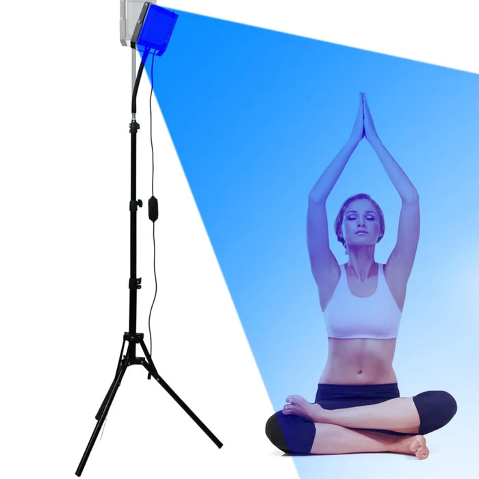 Solarium avec lampe de bronzage KTS pour le visage et le corps