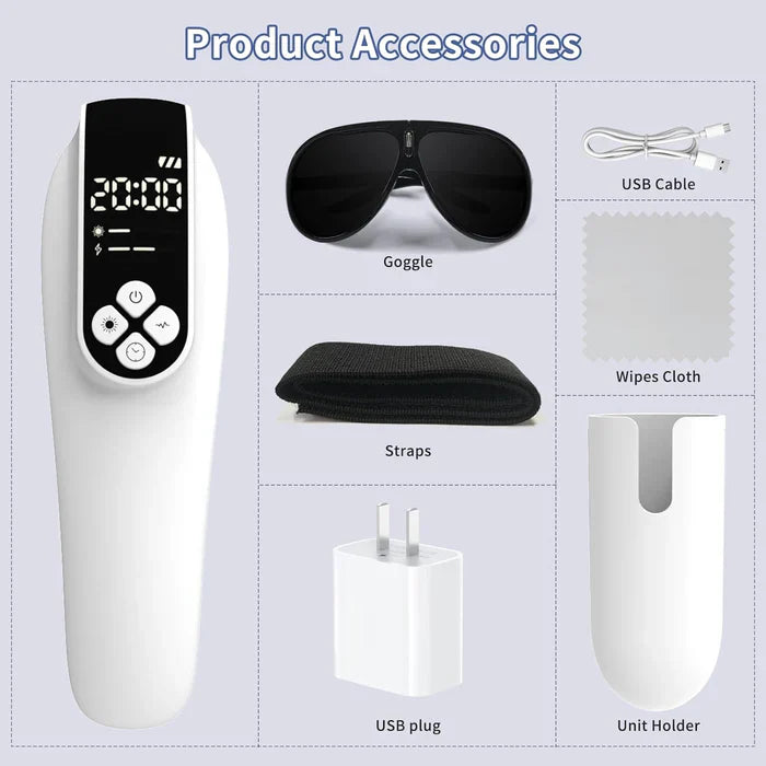 Appareil de luminothérapie infrarouge KTS® pour soulager la douleur