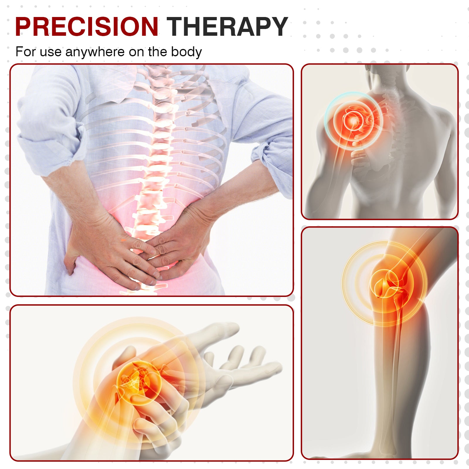 Appareil portatif de soulagement de la douleur KTS