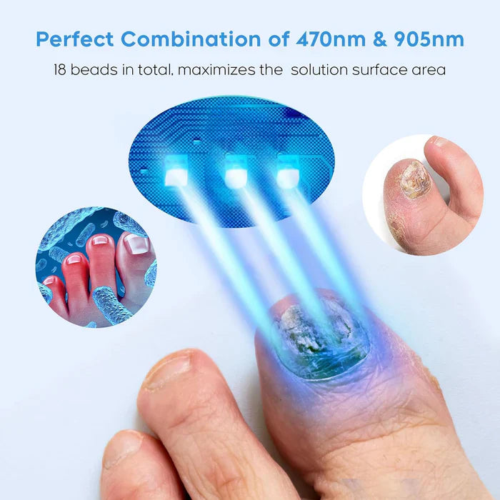 Lampe anti-champignons pour ongles multiples