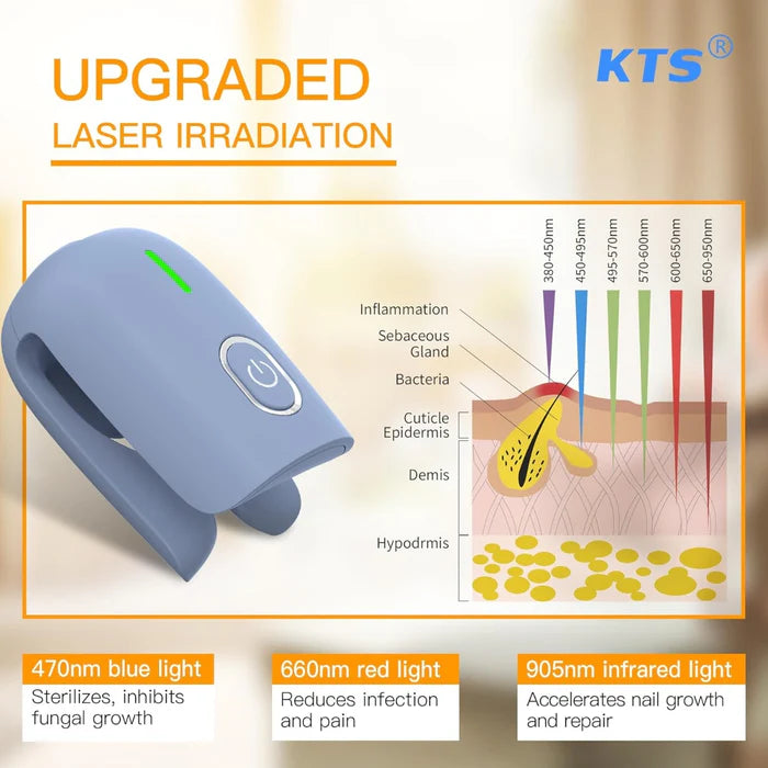 Appareil de traitement fongique des ongles KTS