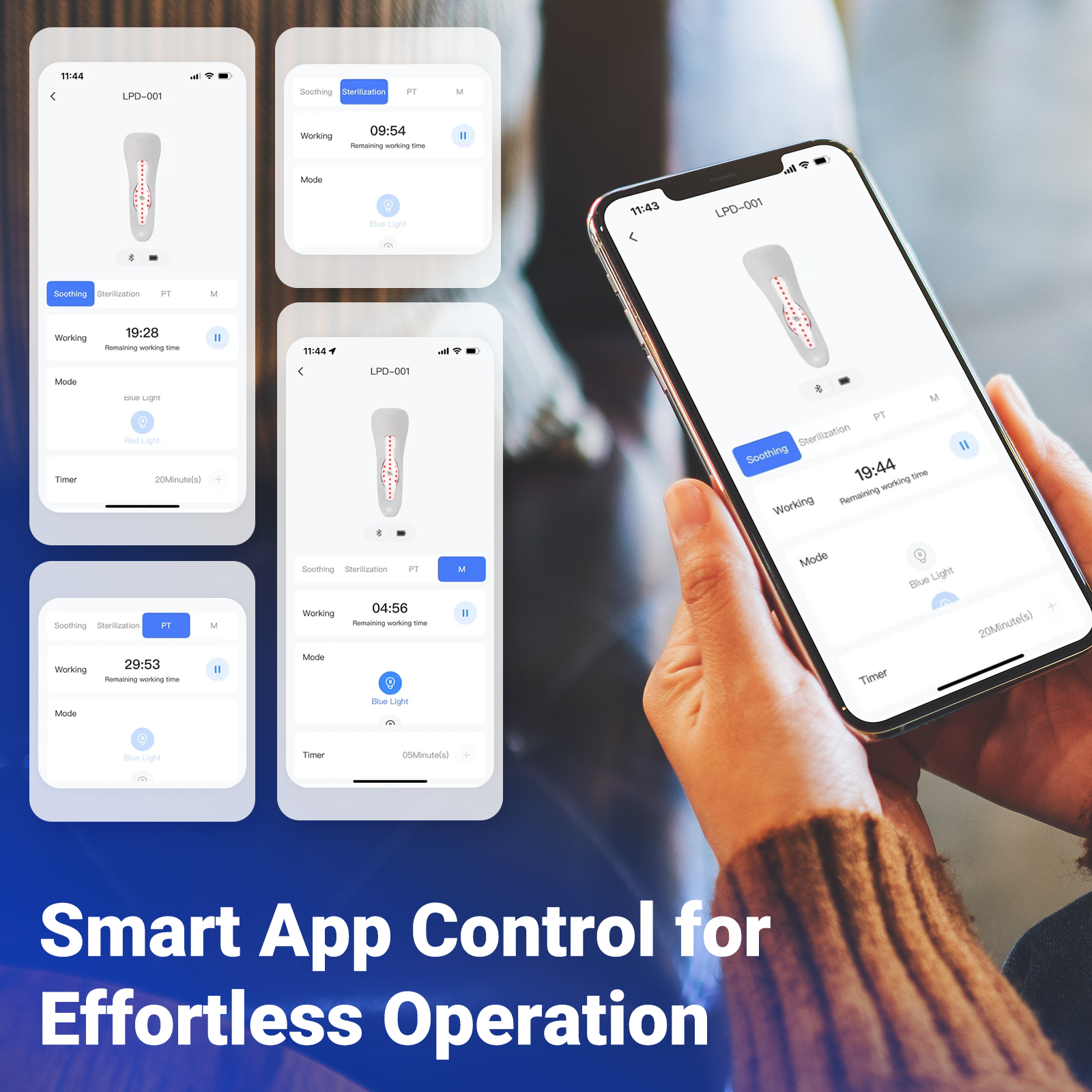 Appareil laser portable pour le traitement des hémorroïdes