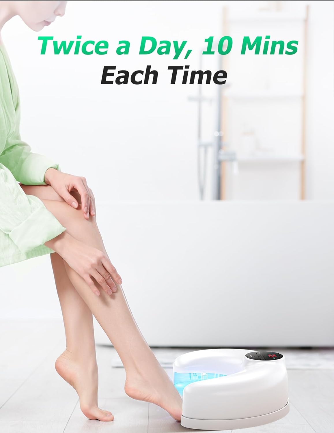 Appareils sans fil de traitement au laser de la mycose de l'ongle pour les ongles multiples