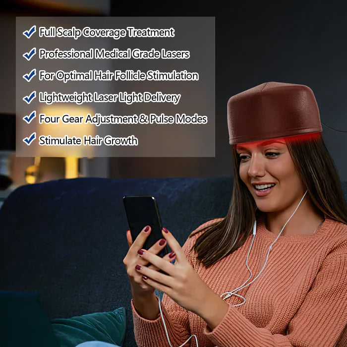 KTS® Laser Capuchon de repousse des cheveux 1.0 Pro