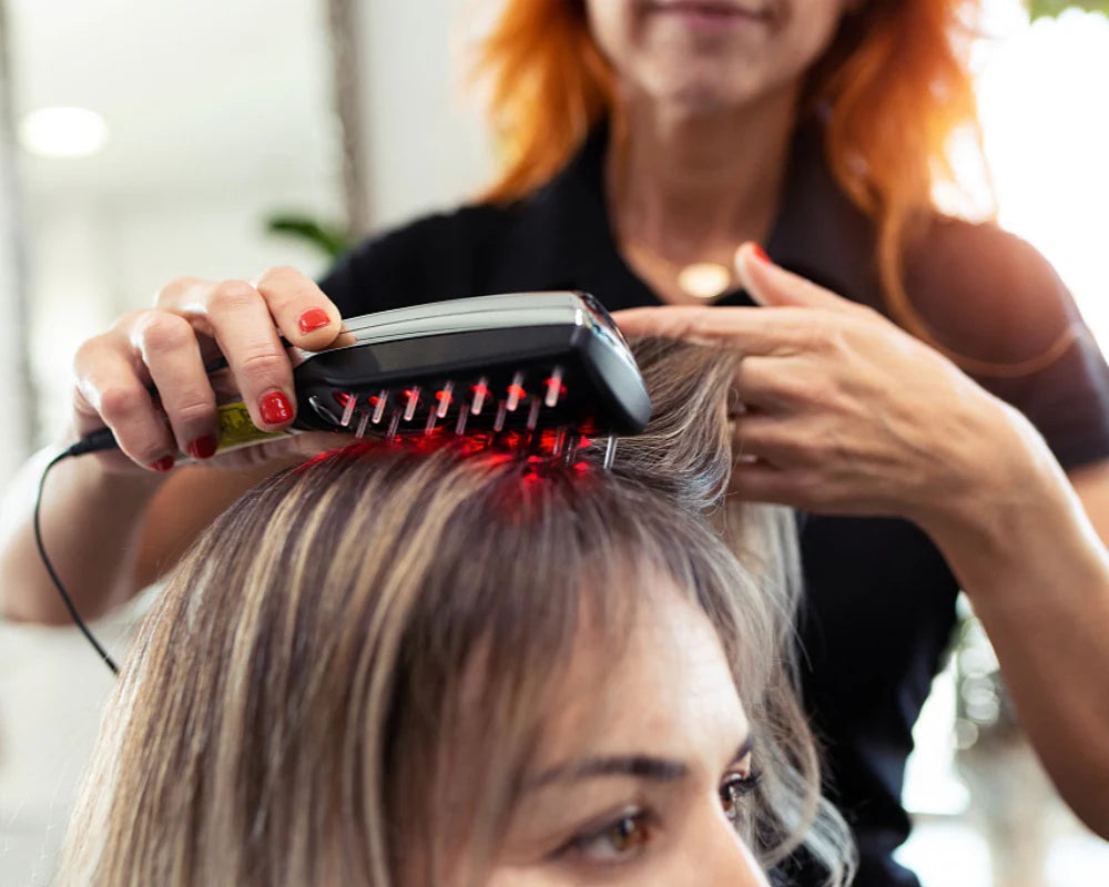 L'impact des appareils de luminothérapie rouge sur la perte de cheveux