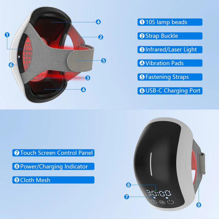 KTS® Laser Therapy Massage anti-douleur x2 pièces
