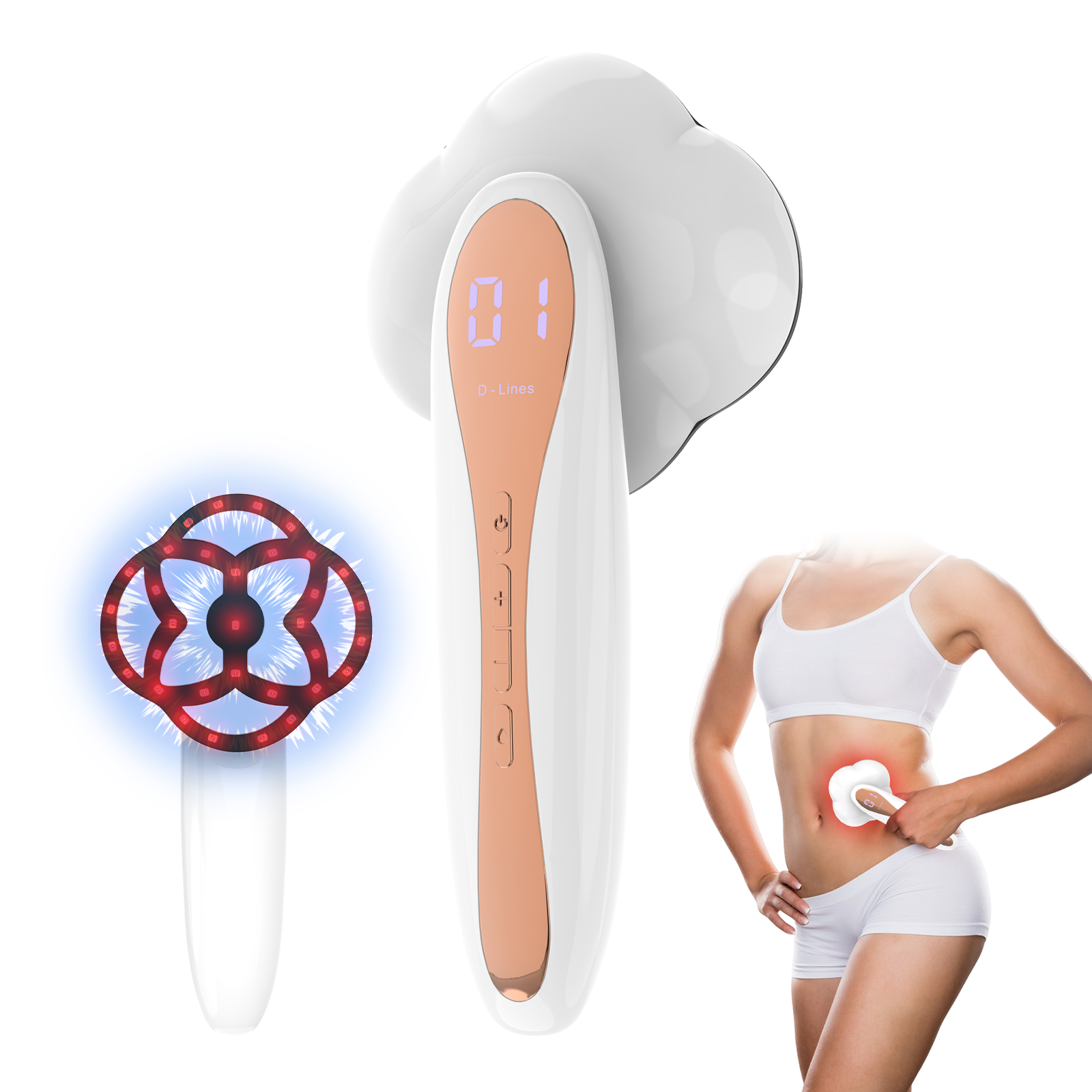 KTS Puissant Masseur Anti-Cellulite