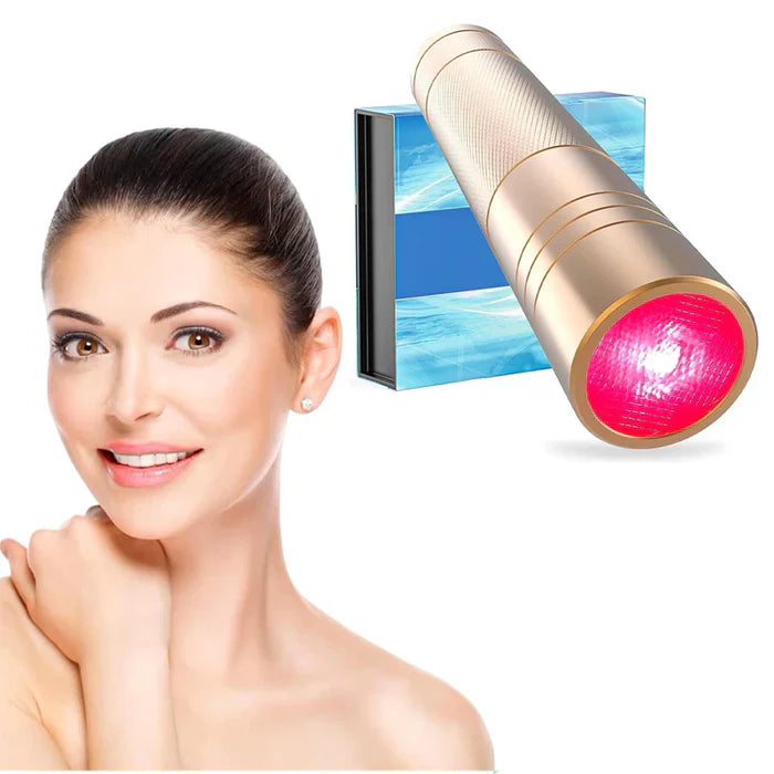 Lampe de poche de thérapie par la lumière rouge KTS® pour le visage