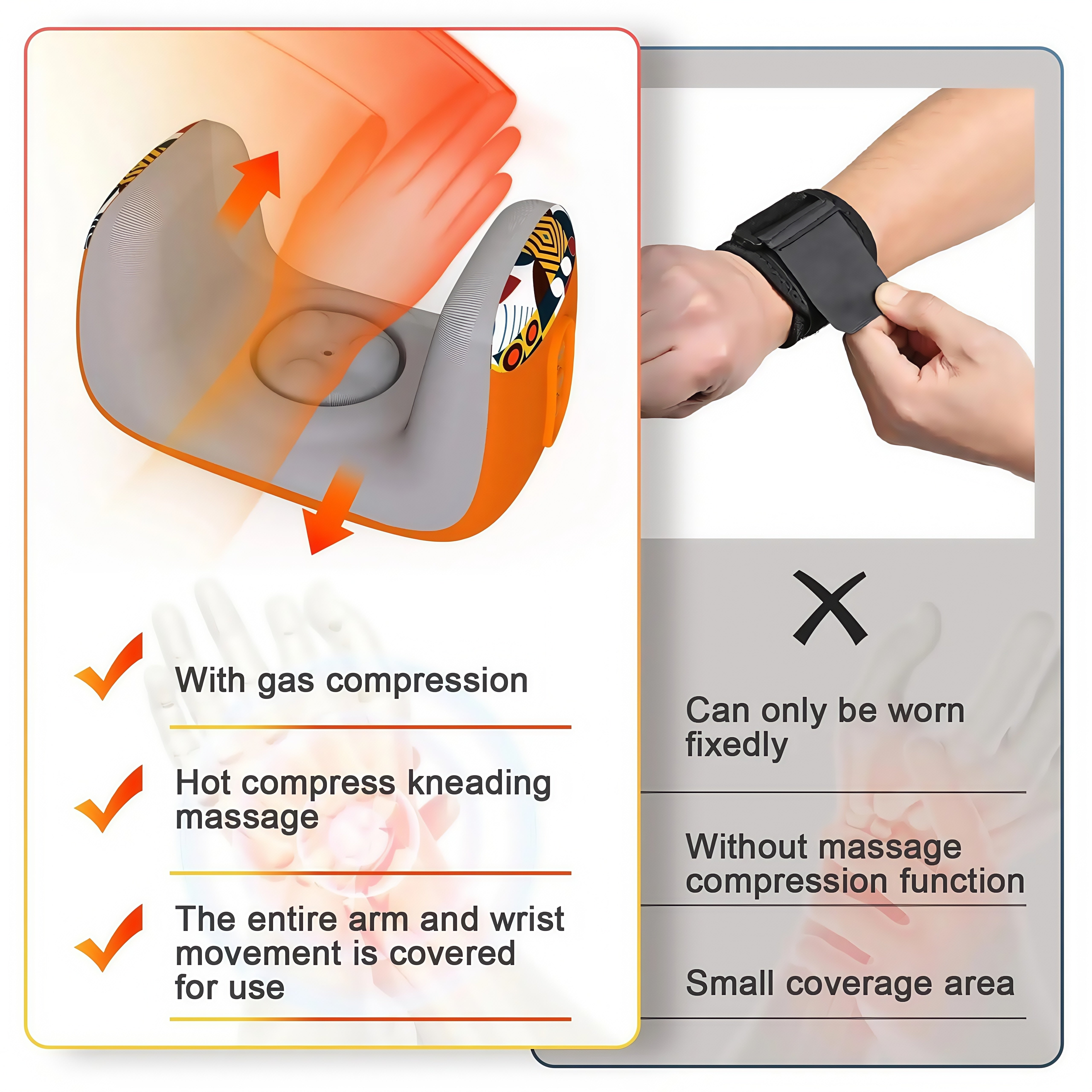 Masseur électrique pour le canal carpien
