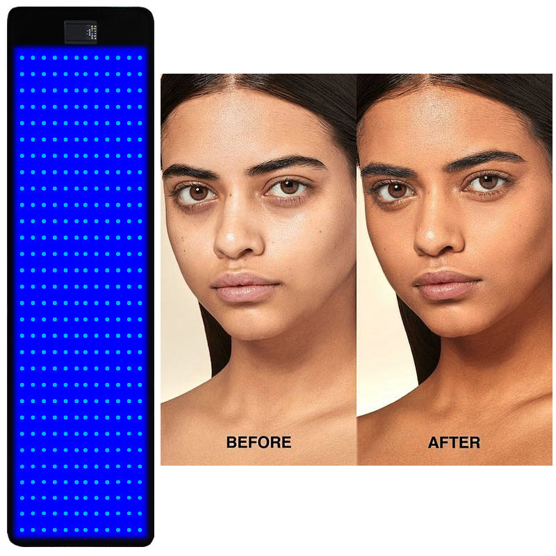 Tapis de yoga à message pour la thérapie par la lumière bleue