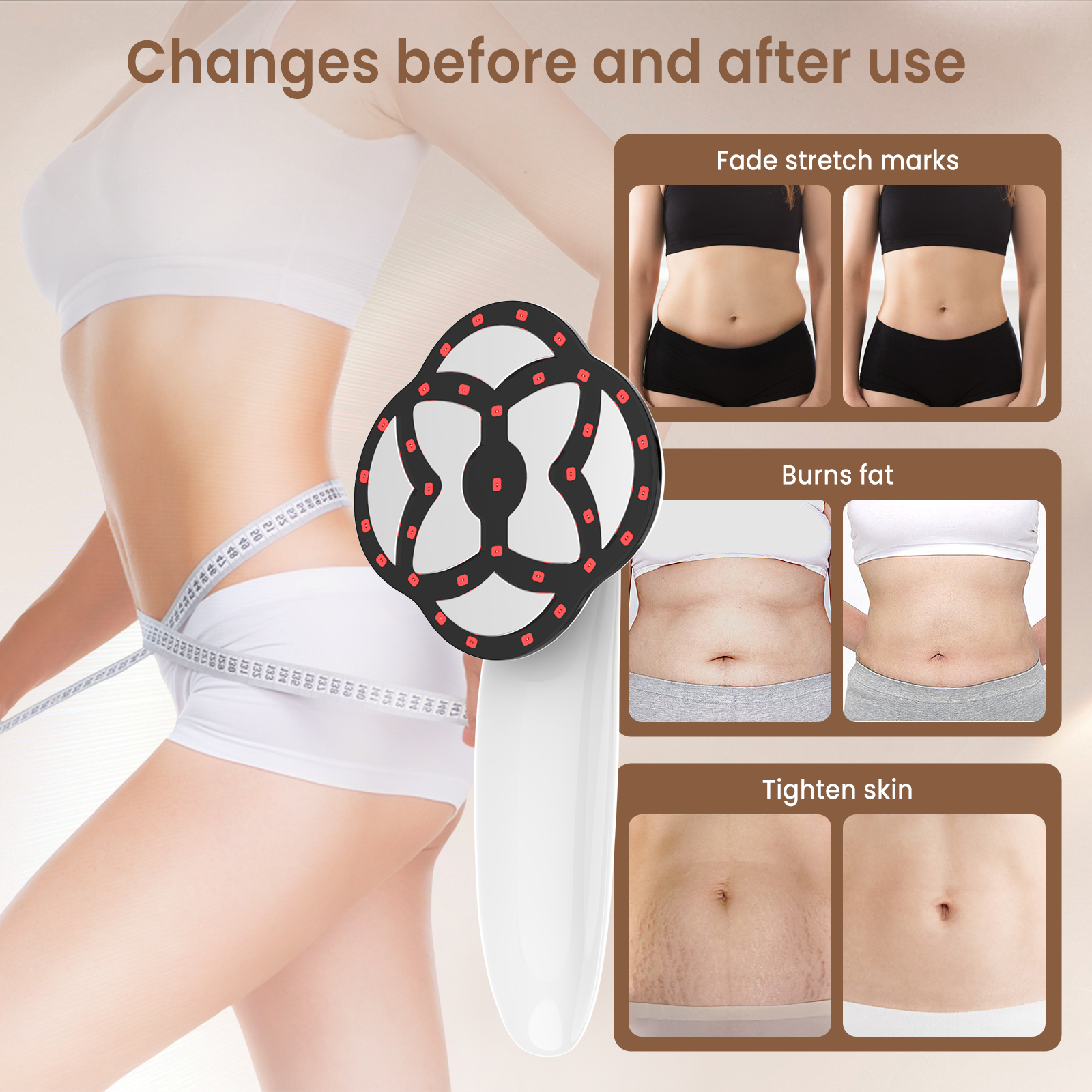 KTS Puissant Masseur Anti-Cellulite