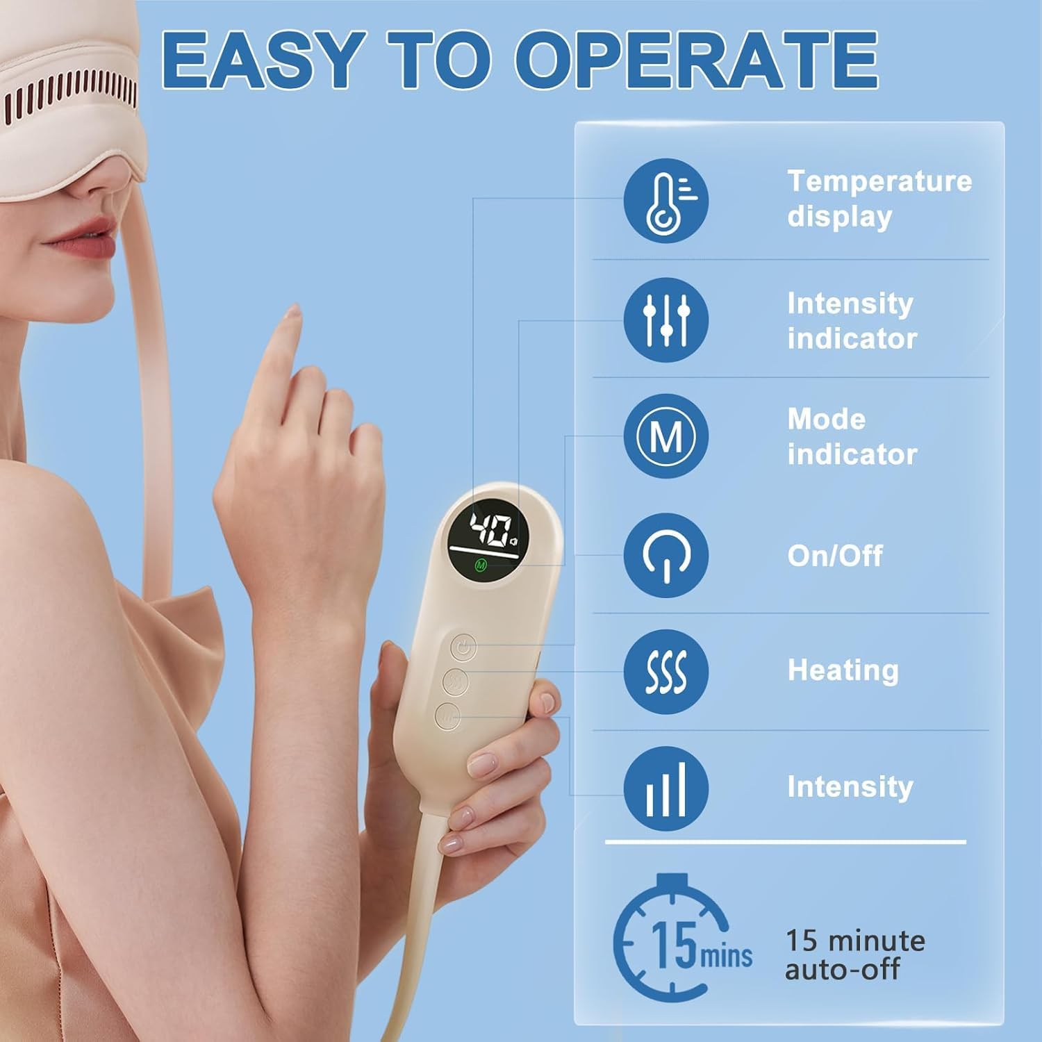 Masseur de tête électrique 360° à couverture complète