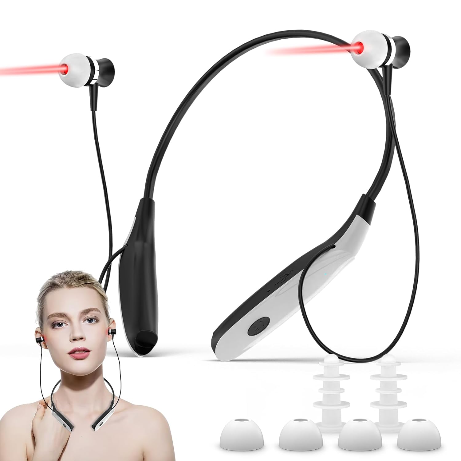 Kit de thérapie laser 2 en 1 pour le nez et les oreilles