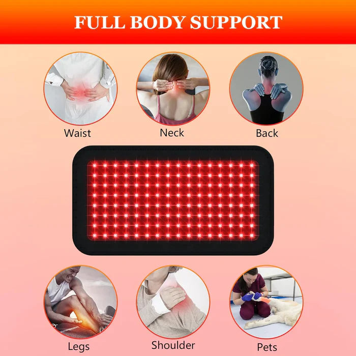 Dispositif de ceinture de thérapie par lumière infrarouge et rouge LED