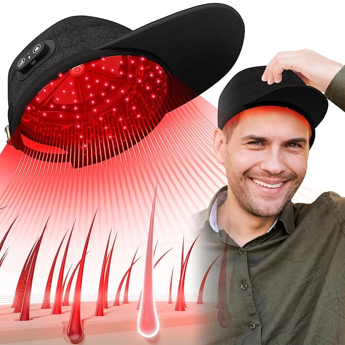 KTS® Capuchon laser sans fil pour la croissance des cheveux