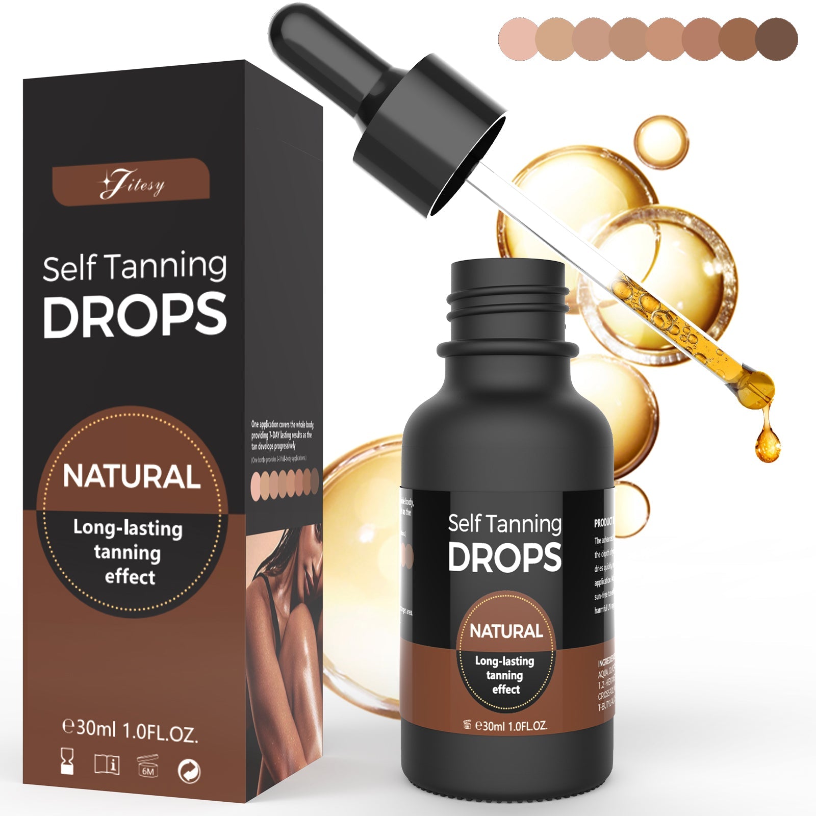 Concentré de bronzage sans soleil 30ml pour la maison x2 pièces