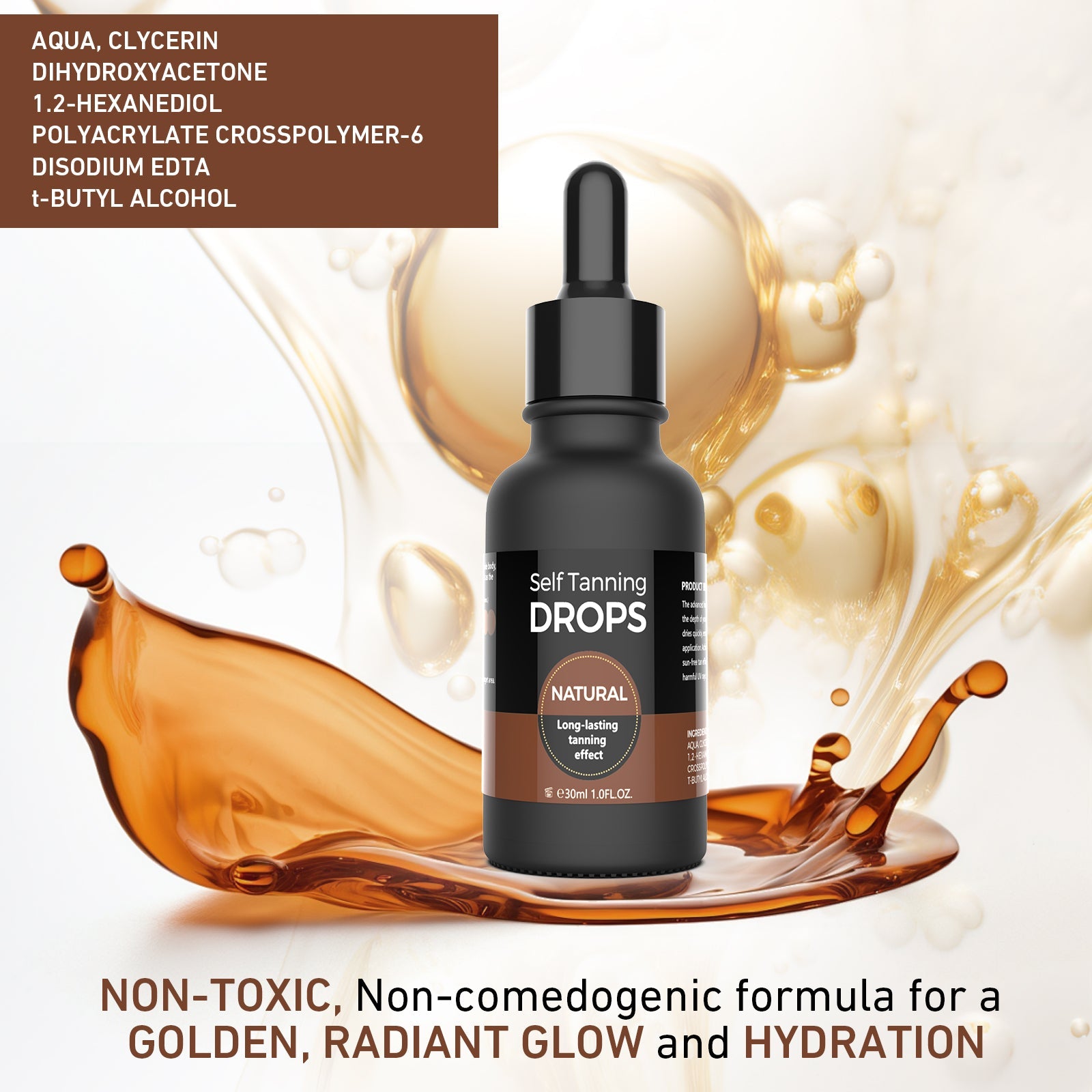 Concentré de bronzage sans soleil 30ml pour la maison x2 pièces