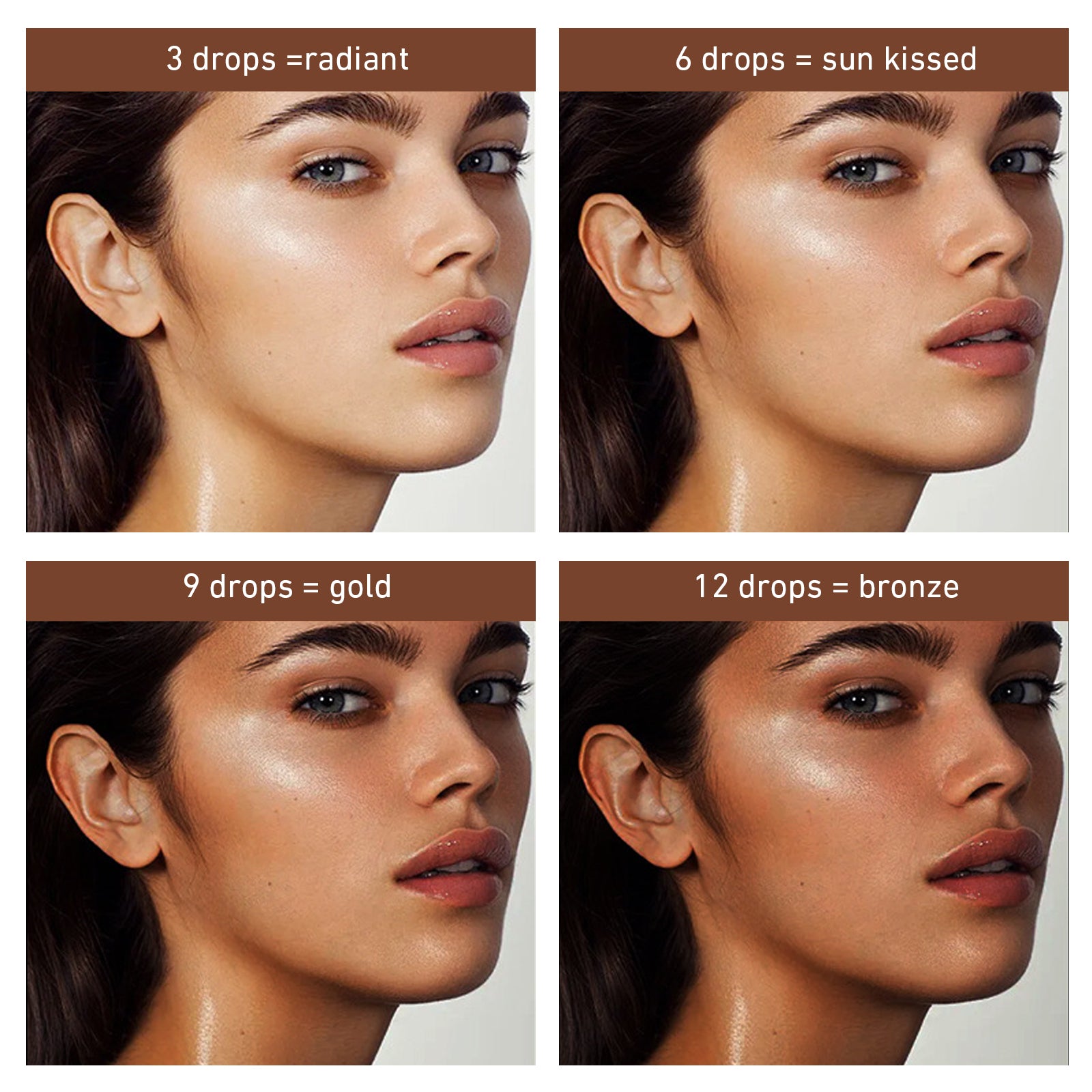 Concentré de bronzage sans soleil 30ml pour la maison x2 pièces