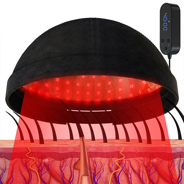 Casquettes de luminothérapie rouge pour la repousse et la chute des cheveux