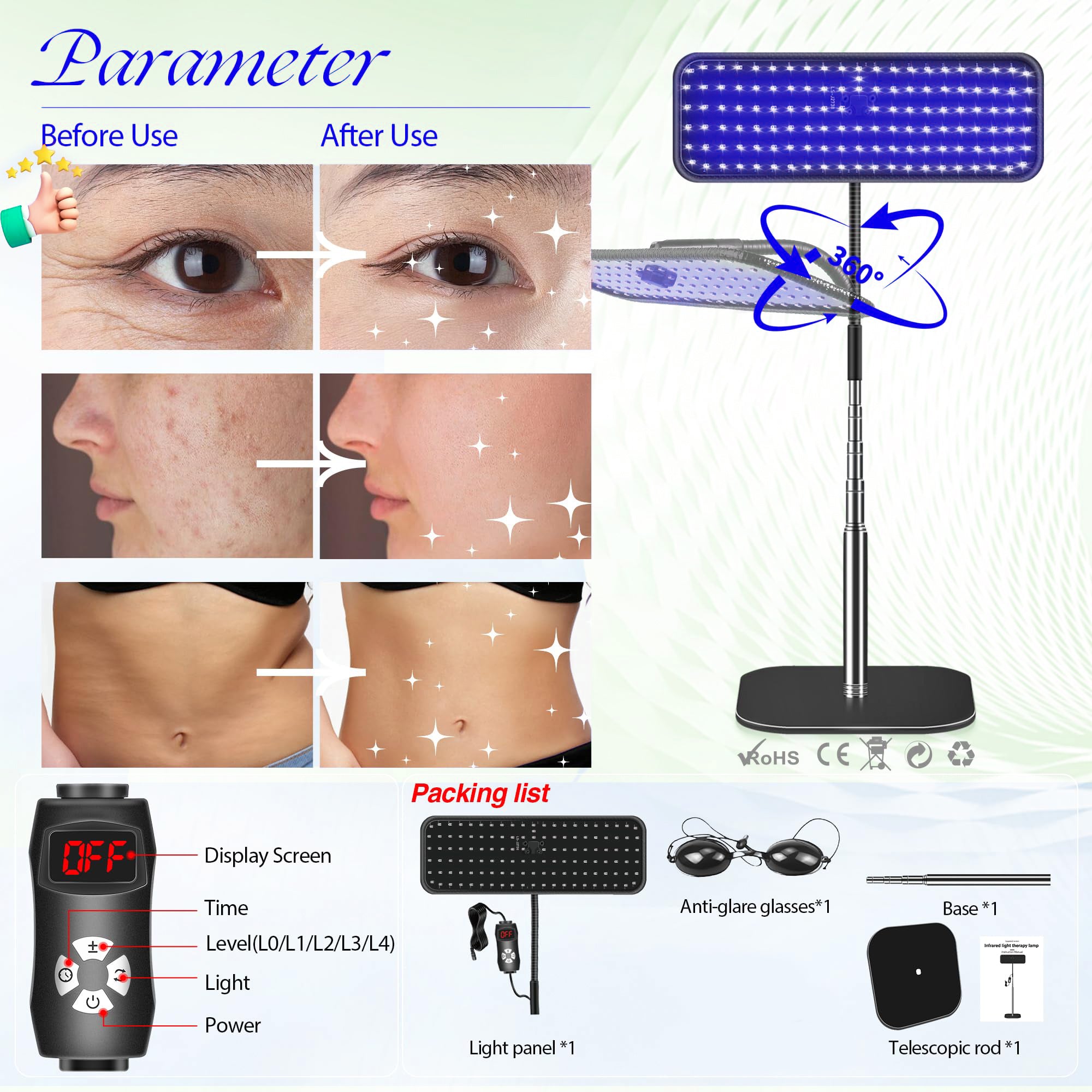 Lampe de bronzage Solarium pour la maison 2.5 Pro