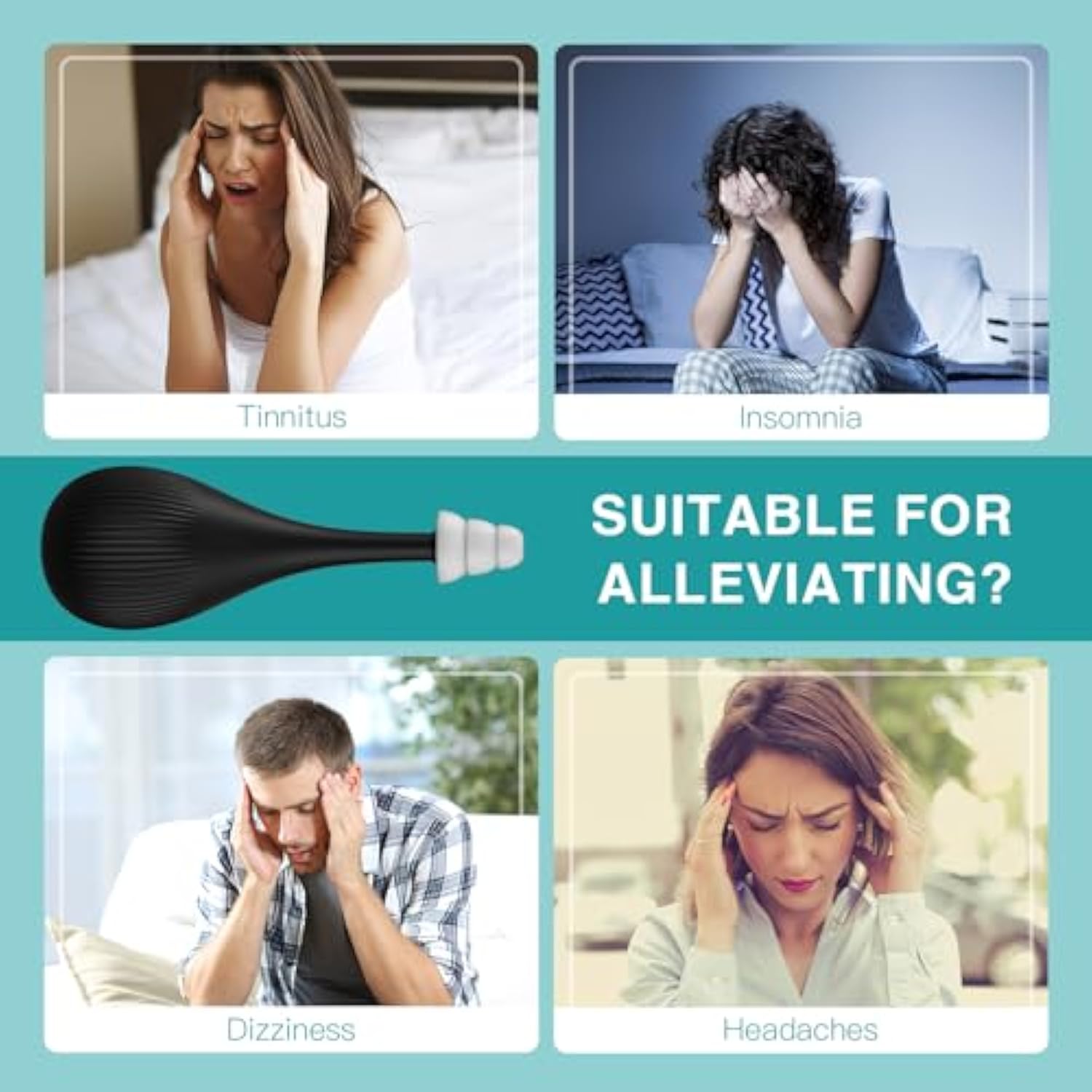 Dispositif de soulagement de la pression auriculaire pour les voyages en avion